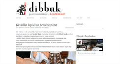 Desktop Screenshot of dibbuk.hu